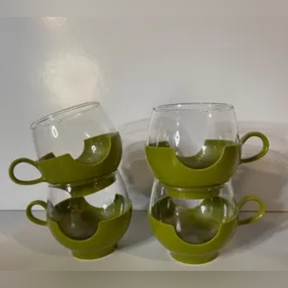 Pyrex Roly Poly Drinking Cups - Picture 3 of 5